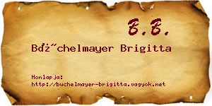 Büchelmayer Brigitta névjegykártya